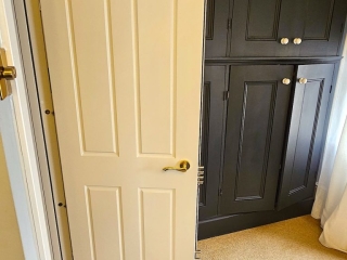Security panic room door