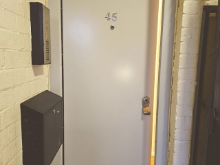 Security flat doors
