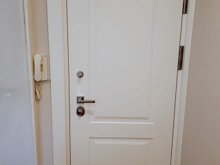 Replica security front door fitted in Marylebone.