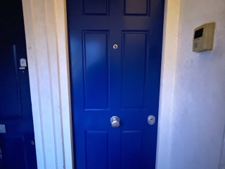 Security flat doors