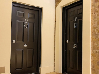 high security flat doors
