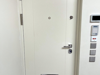 white security doors