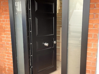 steel security house doors