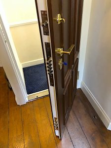 security doors with strong locks