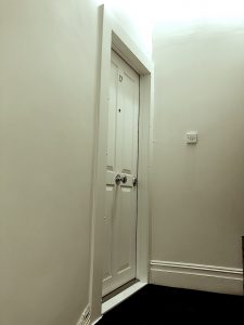 white security doors