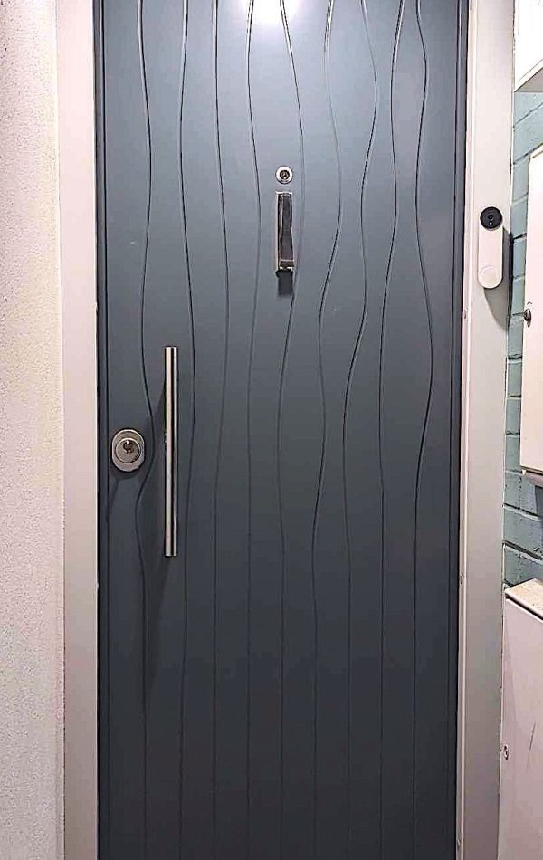 Custom design security door in RC3 security level.