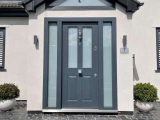 fingerprint scanner doors