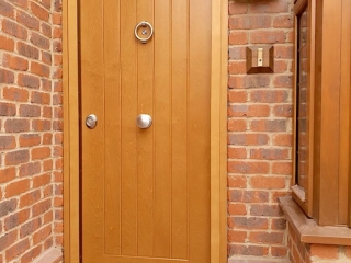 Contemporary design security doors installed in Dartford.