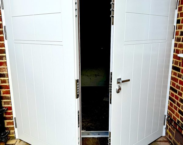 double leaf security doors
