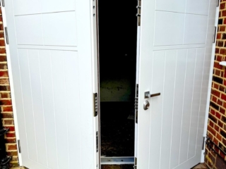 double security doors
