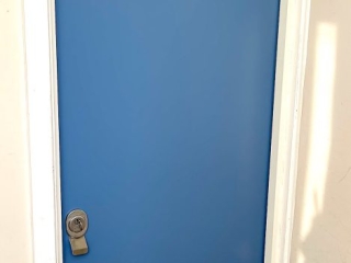 Security flat door