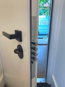 custom security door
