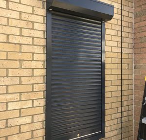 metal security window