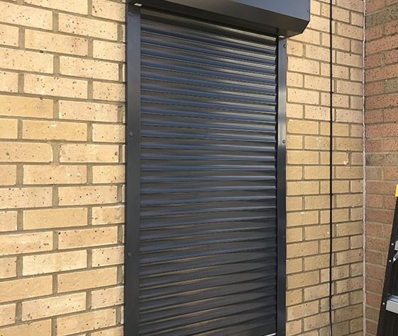 aluminium security shutter