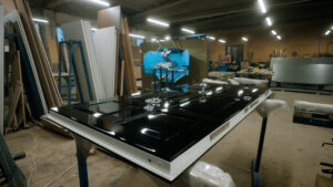 heavy duty steel security door