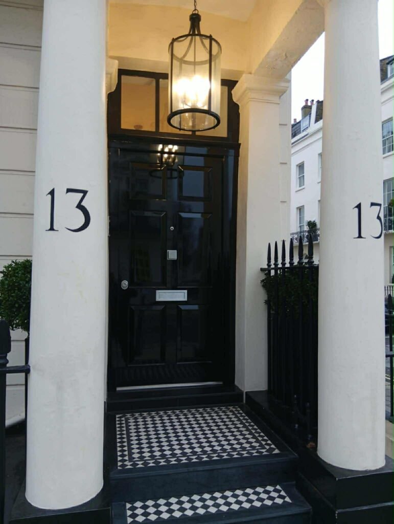 Bullet-Proof-Doors.jpg Bullet proof front door in black.