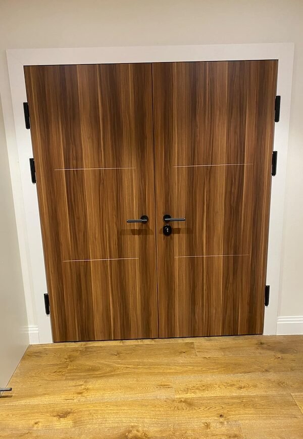 Double leaf replica security doors installed in Northwood.